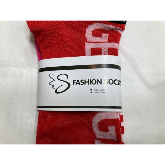 New Georgia Bulldogs Socks 2-3Packs Ankle Socks, Women's 9-11, NCAA - Picture 4 of 5